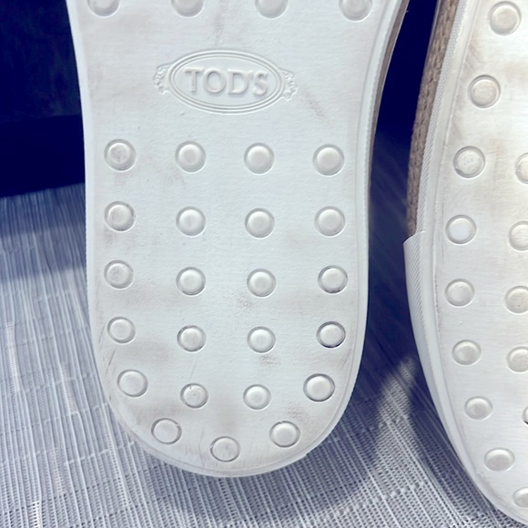 Tod's Sneakers Mens 26A Allacciata Cassetta Leather Lace Up - Picture 13 of 16